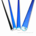 PVC-coated Fiberglass Rod, Wide Range of Sizes and Colors